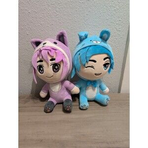 InquisitorMaster Alex Squad Plush Lot Bunny Cat Anime Plush Dolls 12"